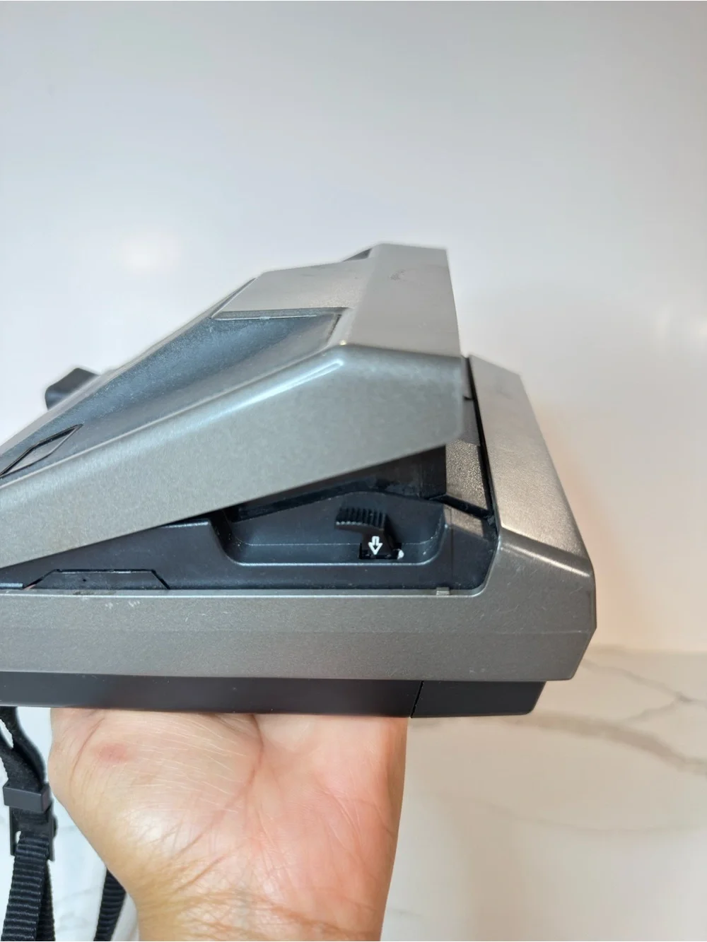 Polaroid Gray and Black Image System Instant Camera
